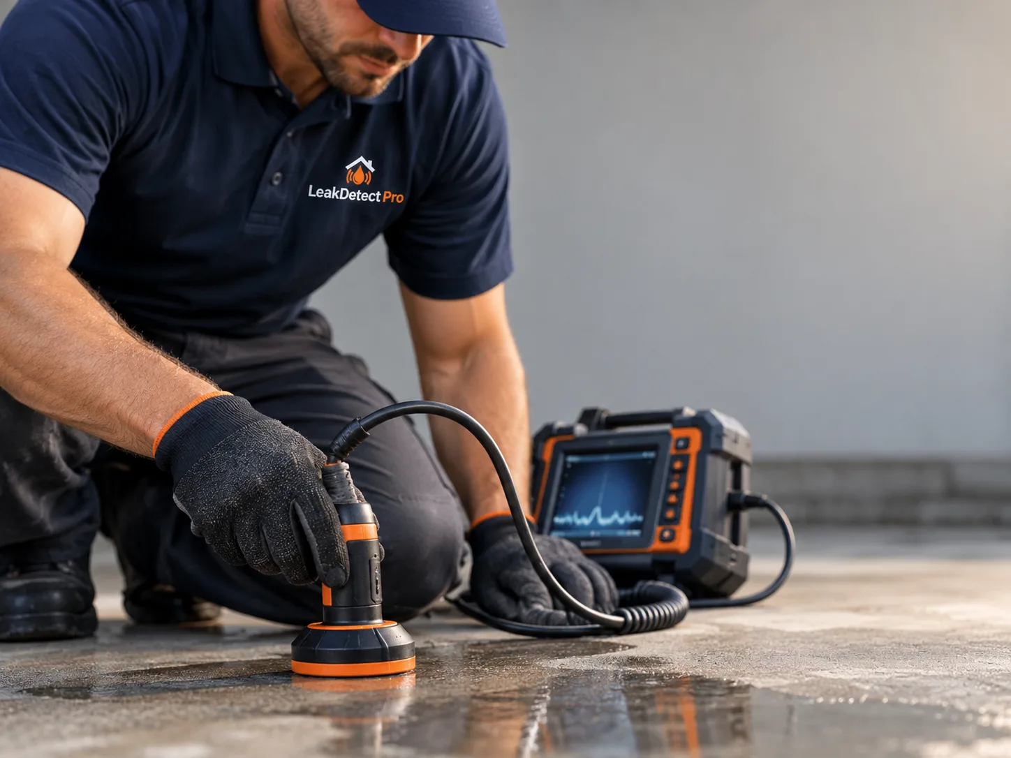 Moisture Detection Test in Nordland, WA